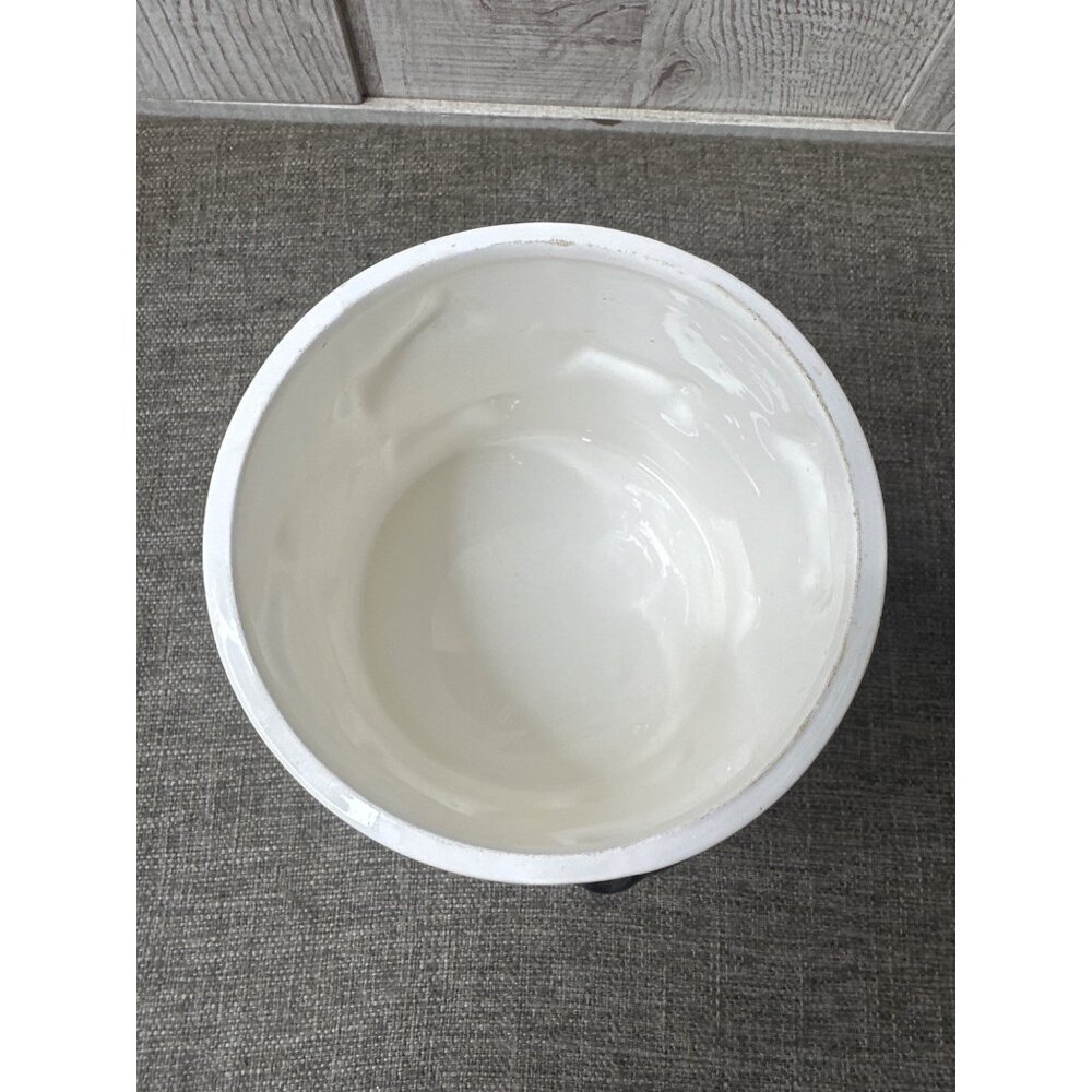 Dalmatian Themed Vintage Ceramic Dog Treat Jar With Bone Design & Lid - Picture 3 of 9